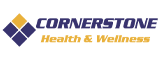 The Cornerstone Health & Wellness website srolling logo