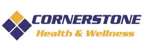 The Cornerstone Health & Wellness website sidebar logo